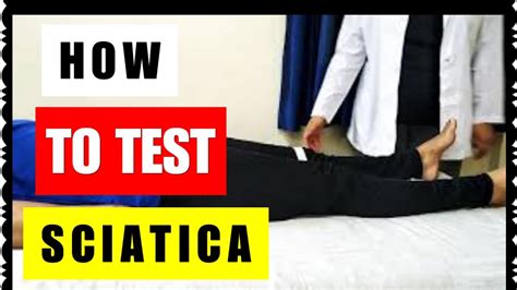 sciatic nerve compression test|special test for sciatic nerve.